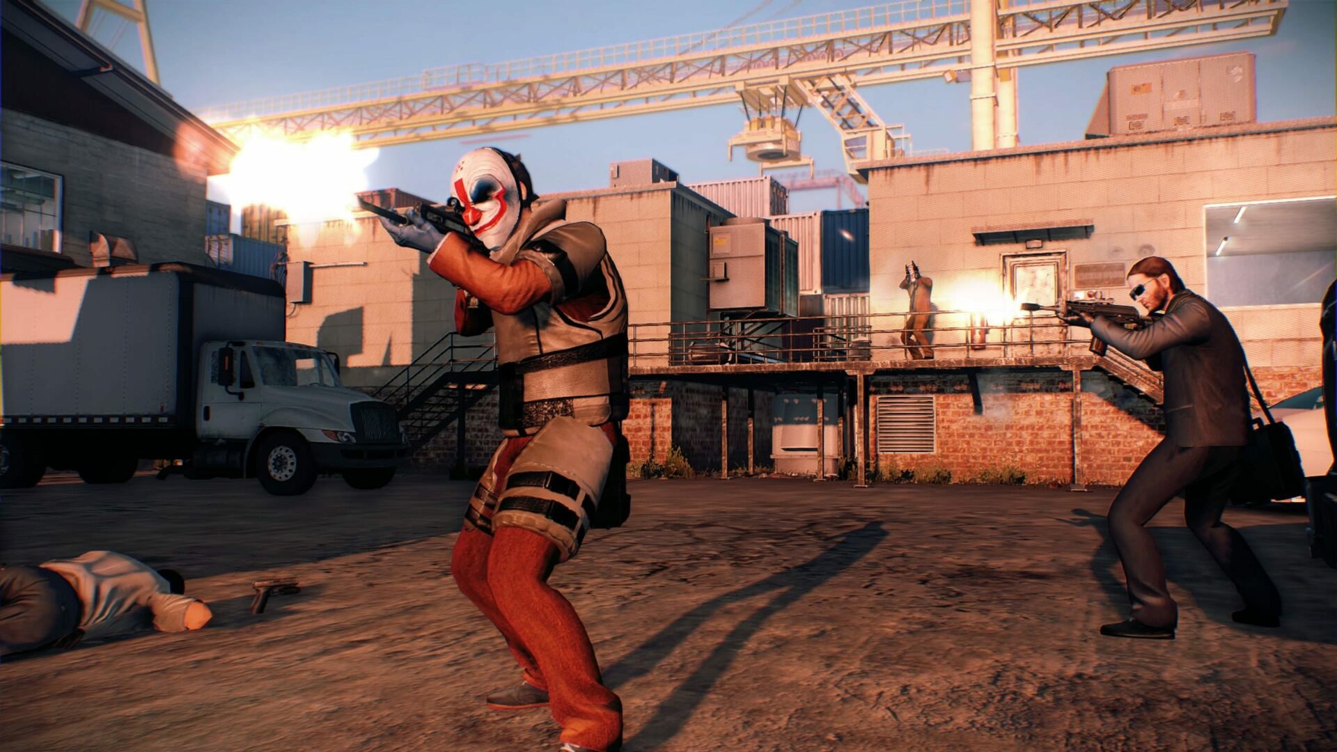 shootout scene at payday2